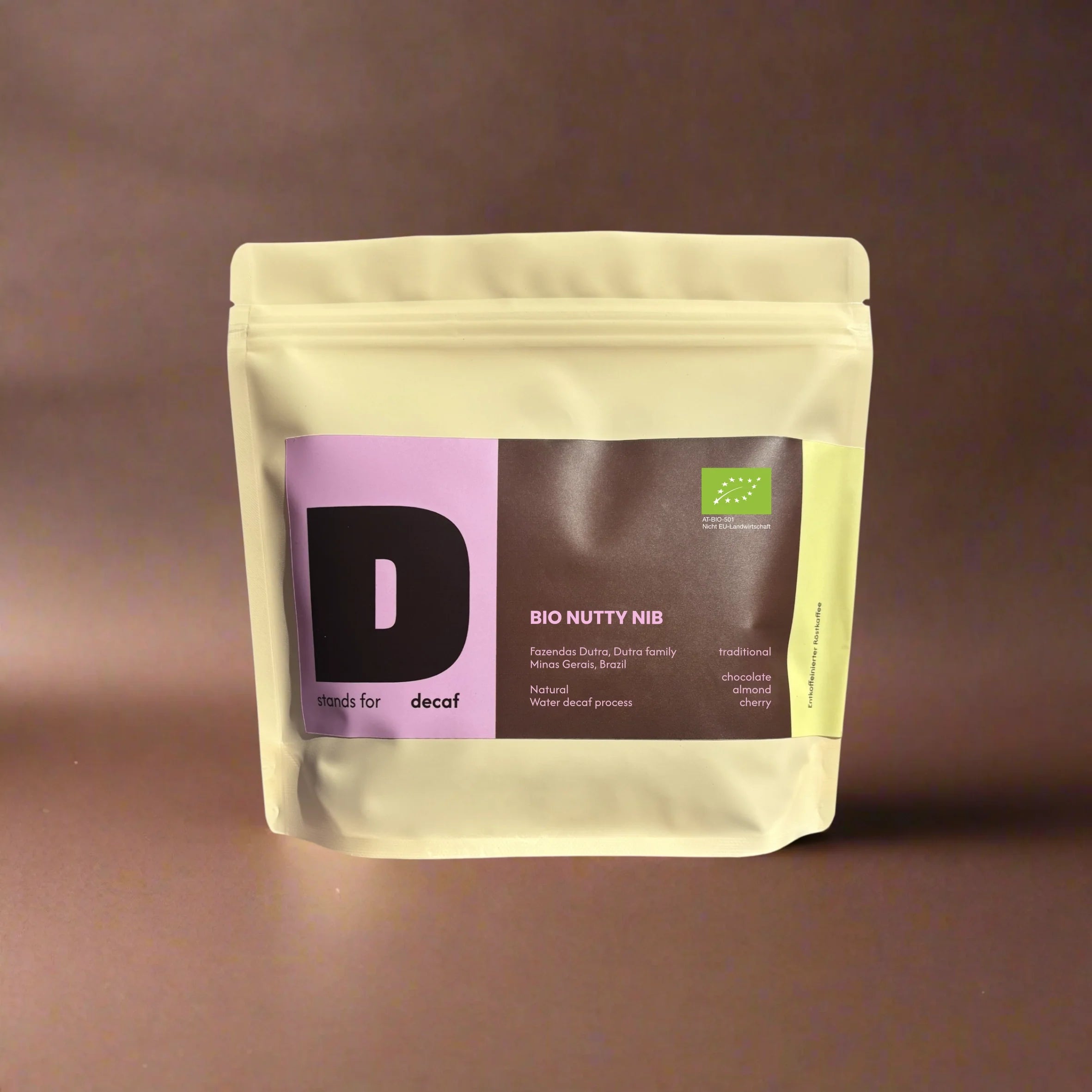 D STANDS FOR - Entkoffeinierter Spezialitätenkaffee