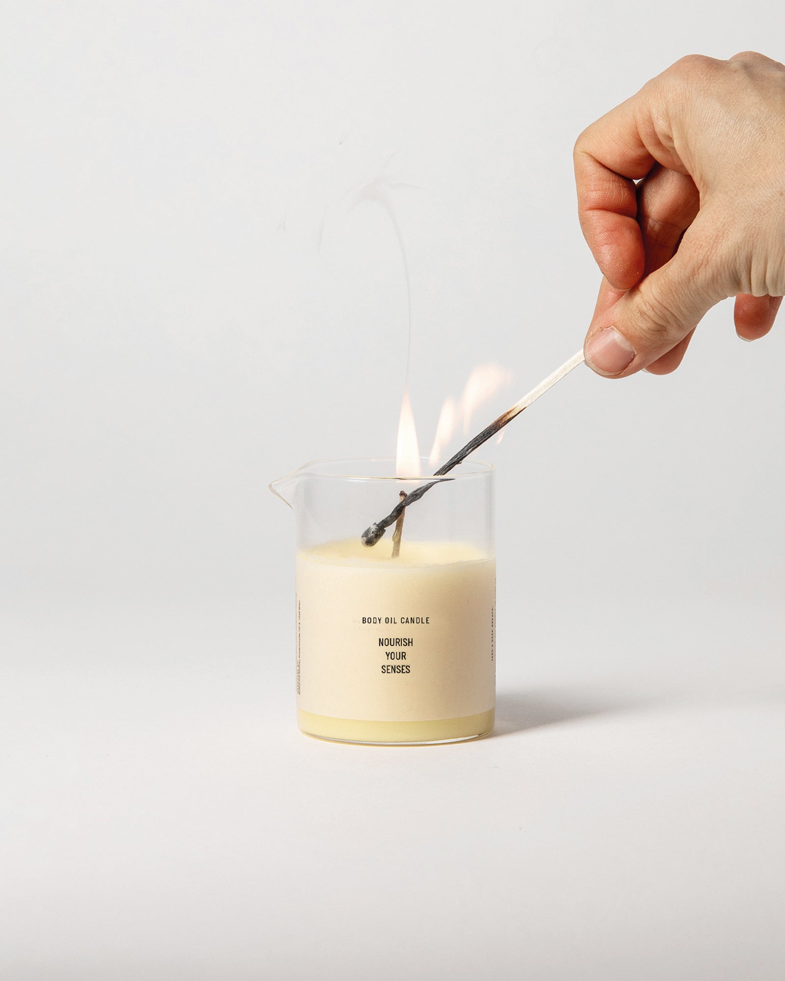 Body Oil Candle