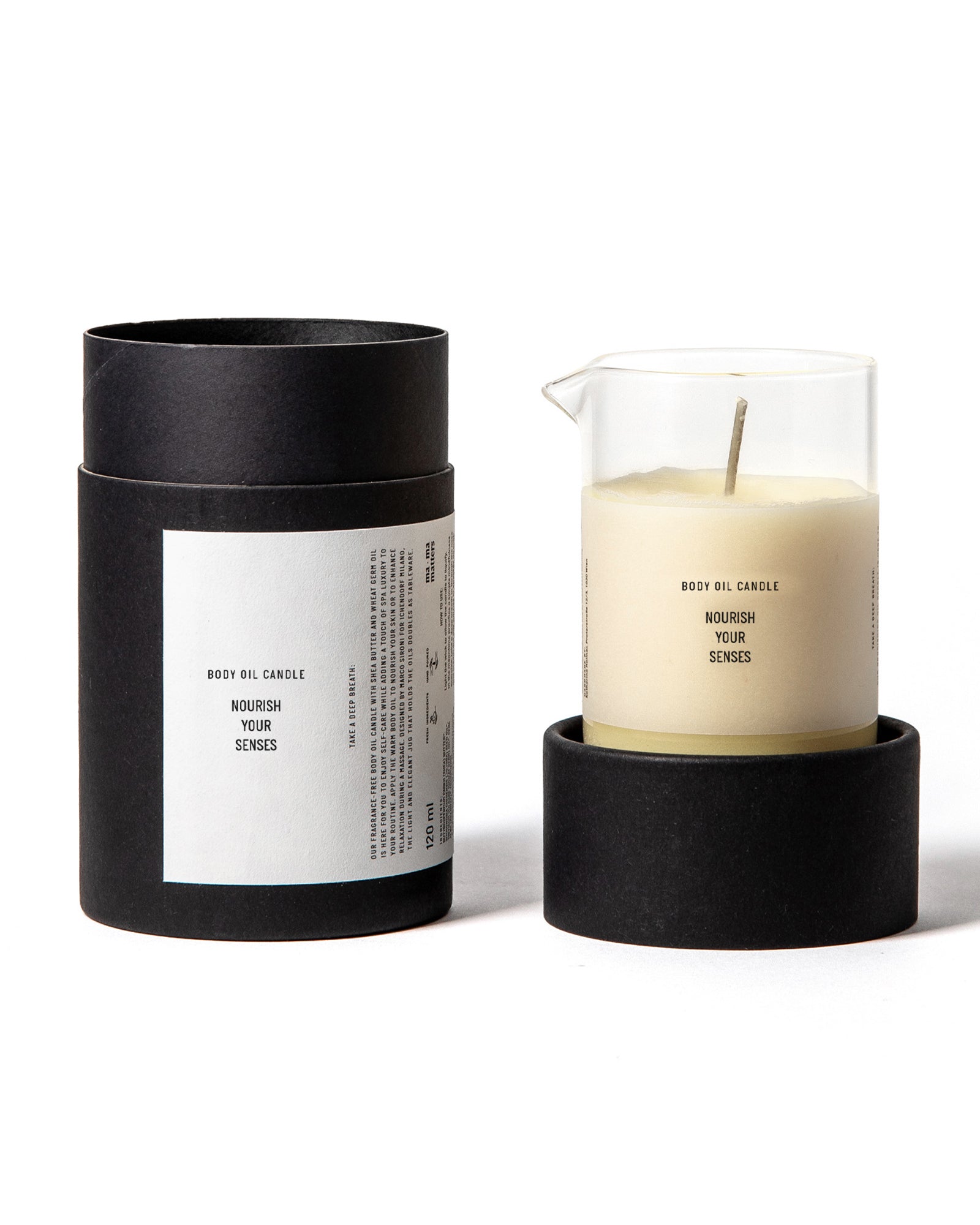 Body Oil Candle