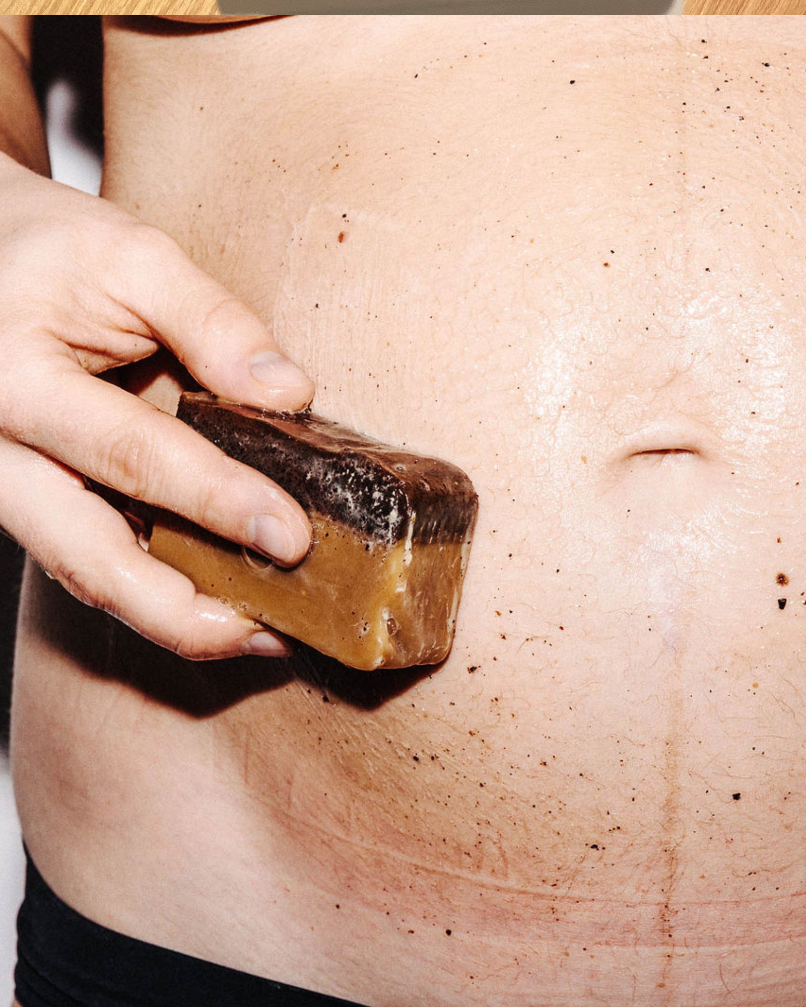 Activating Coffee Soap