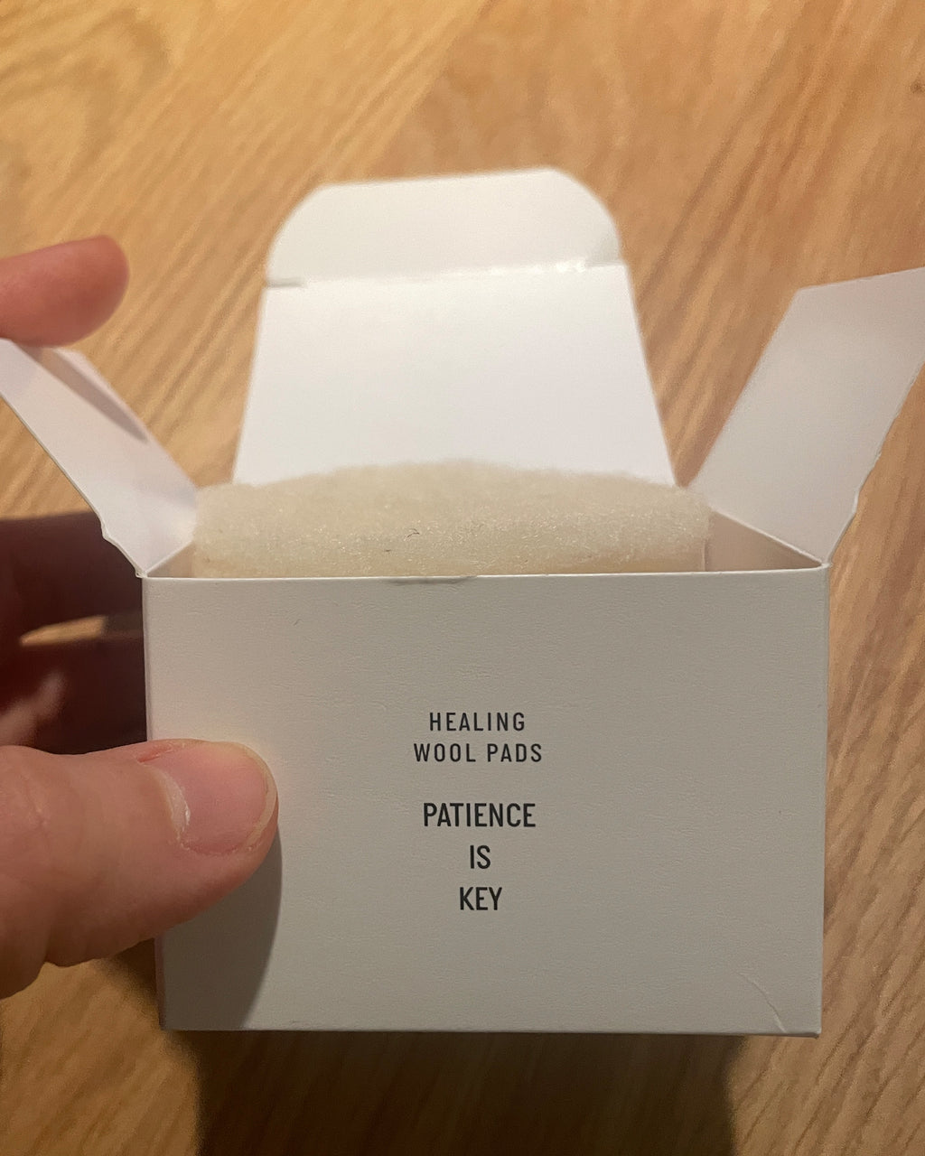 Organic Healing Wool Pads